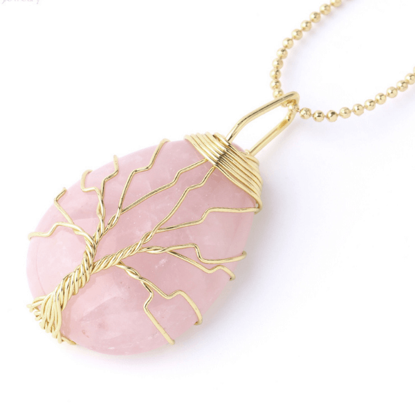 Colar Arvore da Vida Cristal