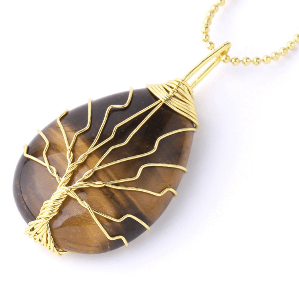 Colar Arvore da Vida Cristal