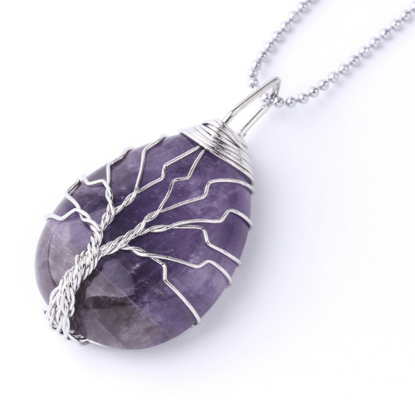 Colar Arvore da Vida Cristal