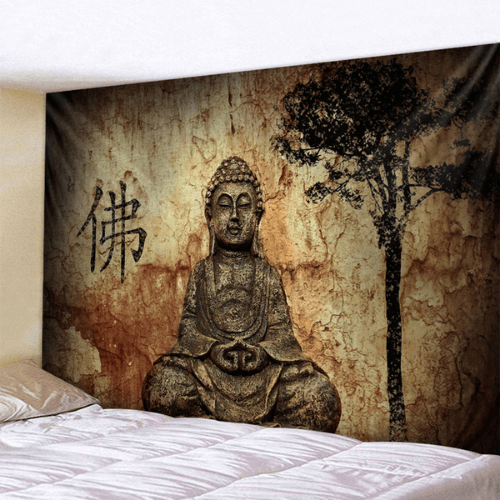Arte Buda Decoração Indiana na loja Vida Astral Zen