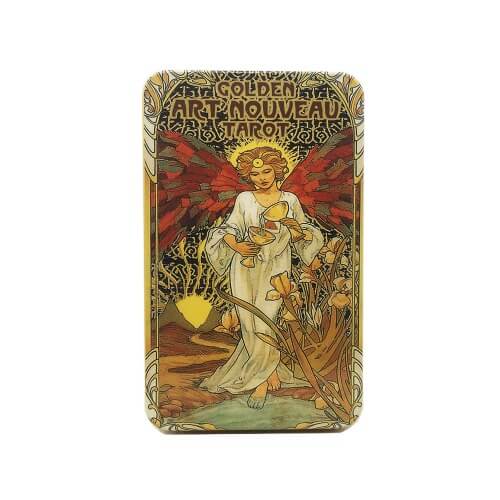 Oráculo-Art-Nouveau-Gold-Iron-Box-na-loja-Vida-Astral-Zen